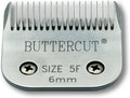 Geib Buttercut Stainless Steel Dog Clipper Blade, Size-5F, 1/4-Inch Cut Length,Red