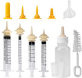 Xastro Kitten Bottle Feeding Kit, Pet Nursing Set with Nipples and Syringes