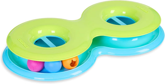 Catstages Infinity Ball Track for Cats, 3 Balls Included, 17.4"