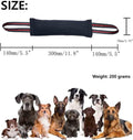 Clysoru Tug Toy for Dogs Tug of War Dog Toy with 2 Strong Red Band Handles Lasting Training Equipment Puppy to Large Dog