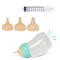 Doggiema Puppy Bottles,Silicone Feeding Nipple and Syringes for All Breed of Puppies and Other Animals Dongdong pet