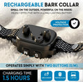 Tiny Bark Collar for Small Dogs 5-15 lbs and Puppies - No Shock Anti Barking Collar - Rechargeable Smart Collar for Dog 