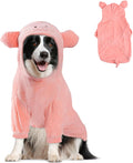 NACOCO Halloween Pig Dog Costume - Pet Christmas New Year Hoodie Warm Party Coat Outfit for Small and Medium Cat Dog Clo