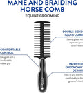 Wahl Professional Animal Mane & Tail Brush, 858708, Black