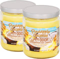 Pet Odor Exterminator Candle, Pineapple & Coconut - Pack of 2