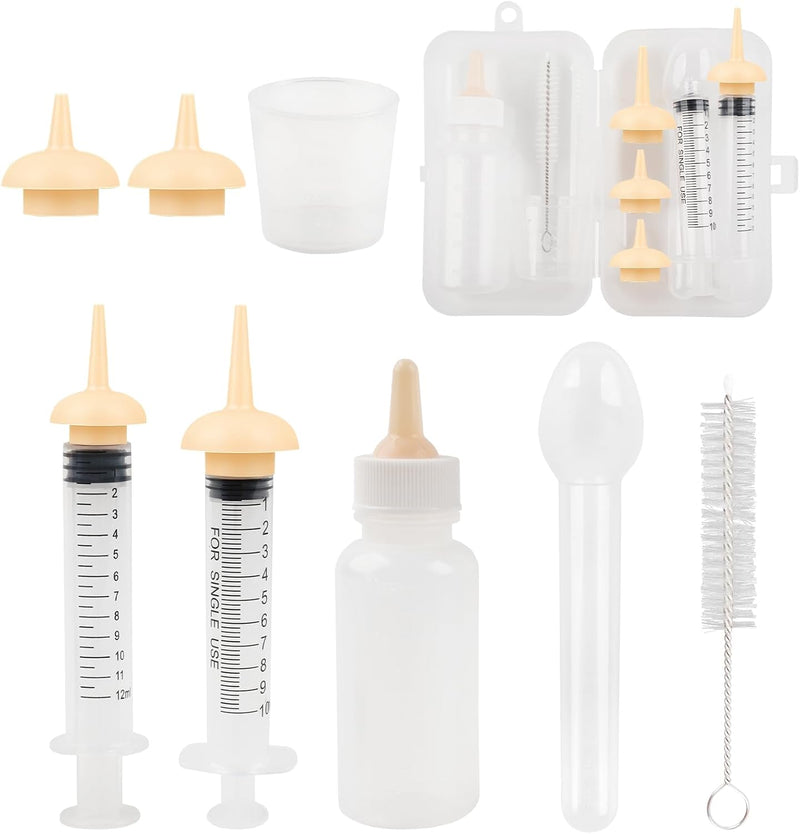 Pet Nursing Kit for Newborn Puppies, Kittens, Squirrels& Small Animals