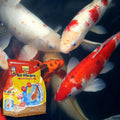 Tetra Pond Koi Vibrance Soft Sticks, Floating Pond Fish Food, 5.18 lbs