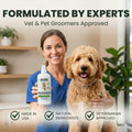 We Love Doodles Dog Detangler Spray Half Gallon - Leave-in Conditioner for Dogs - Dog Detangling Spray - Dematting Spray for Dogs - Tangle Remover - Made in The USA (Lavender)