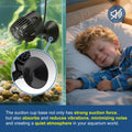 DaToo 800GPH Mini Aquarium Circulation Pump Ultra-quiet Fish Tank Wave Maker With Suction Cup 360 Degree Rotatable Aquar