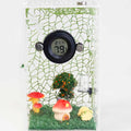 2PCS Magnetic Jumping Spider Enclosure Temperature and Humidity Monitor Digital Thermometer and Humidity Gauge for Repti
