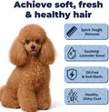 Dog Detangler Spray – Doodle Detangler Spray Leave-in Conditioner, Dematting Spray for Dogs, Cat & Dog Matted Fur Remove