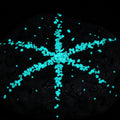 Shiny Stone Glow in The Dark Aquarium Gravel Sand, 3-5mm, Aqua