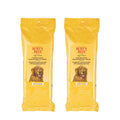 Burt's Bees for Pets Honey Multipurpose Dog Grooming Wipes, Gentle Hypoallergenic Spot Cleaning Sheets, pH Balanced Natural Origin Formula for Paws, Face and Butt, 50 Count - 2 Pack