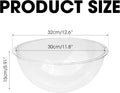 11.8" Acrylic Dome Clear Plastic Pet Cat Bubble Window Capsule Space Cover, Transparent Furniture Replacement for Nest B