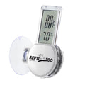 REPTI ZOO Reptile Thermometer Hygrometer with Suction Cup, Digital Thermometer Hygrometer for Reptile Rearing Box Terrar