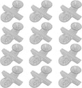 12PCS Aquarium Divider Suction Cup Clips Fish Tank Isolation Plate Holder Bracket Support for Glass Separating Board Div