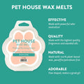 Snow Cone Spring and Summer Wax Melts Plant-Based Wax, Pet House