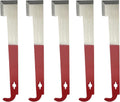 5 Pack Steel J Hook Bee Hive Tool Frame Lifter and Scraper for Beekeepers