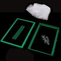 XMHF Nylon Mesh Fish Fry Hatchery Breeder Box Separation Net White Green
