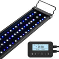 NICREW ClassicLED Marine Saltwater Aquarium Light, 48W for 48–60 inch Tanks