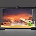 72x18 in Sun Desert Terrarium Backdrop Orange Reptile Habitat Background