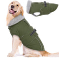 Lelepet Dog Coats for Large Dogs Waterproof Dog Jacket with Adjustable Fit