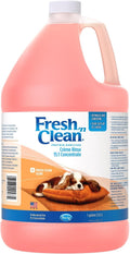 PetAg Fresh ’n Clean Scented Creme Rinse, Classic Fresh Scent (15:1 Concentrate) - 1 Gallon - Conditions Coat and Moistu