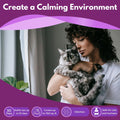 (Compatible with All Common Diffuser Heads) Cat Pheromone Diffuser Refill - 4 Pack Pheromones Refills - 4 Months Supply 