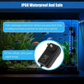 LED Aquarium Light with IP68 Waterproof and Memory Function Submersible Fish Tank Light with Remote and 16 Colors 7.5 In