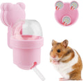 Hamster Water Bottle with Magnetic Holder for Glass Tanks