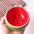 2 Pack Hamster Bowl Ceramic Prevent Chewing Feeding Bowl Water Food Dish