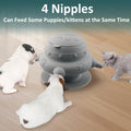 Pet Nursing Kit, Puppy Milk Feeder Bottle, Silicone Feeding Nipple for All Breed of Puppy, Kittens and Other Animals