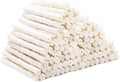 MON2SUN Dog Treats, 5 Inch Natural Flavor Rawhide Twist Sticks, 25.4oz