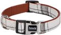 Faleela Soft &Comfy Bowtie Dog Collar,Detachable and Adjustable Bow Tie Collar,for Small Medium Large Pet (S, Beige)