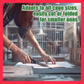 HA SHI Large Bird Cage Liners, 31 x 21.5 in, 120 Ink-Free Newsprint Sheets
