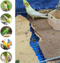 Firdnyohs 25PCS Gravel Paper for Bird Cage,11" x17" Bird cage Liner Gravel Paper Special for Bird Cage in sea Sand-Great