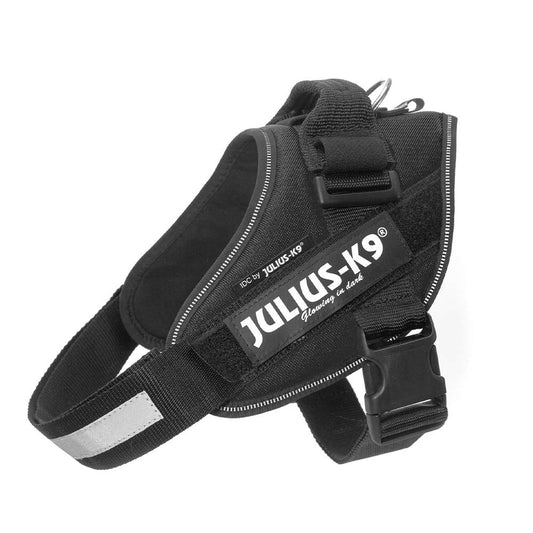 Julius-K9, 16IDC-P-1, IDC Powerharness, Dog Harness, Size: 1, Black