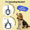 One-Pull Adjustable Dog Muzzle for Small Dogs, No Size Guessing, Allows Panting & Drinking, Prevents Biting, Soft Comfor