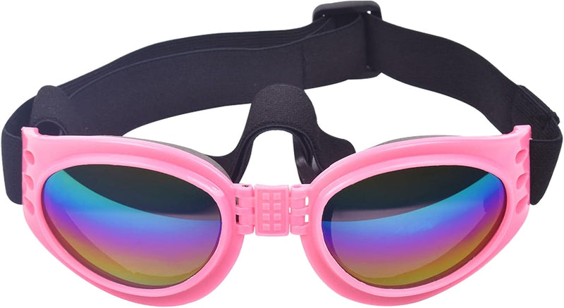 Dog Goggles, Dog Sunglasses UV Protection with Adjustable Strap