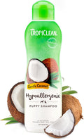 TropiClean Gentle Puppy Shampoo, Sensitive Skin, Coconut Scent, 20oz