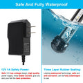 DaToo 4W 7.5inch Submersible Aquarium Light Underwater Fish Tank Light LED Aquarium Light Bar with Timer Auto On/Off and