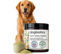 Dogbiotics DE-01 Dental Powder for Dogs – Human-Grade Oral Postbiotic, Helps Fight Plaque & Tartar, Supports Gum Health & Fresh Breath – 60 Scoops (2 oz / 60g)