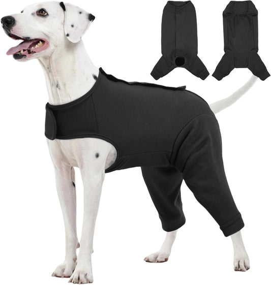 Kuoser Dog Surgery Suit for Back Legs, Dog Rear Leg Sleeve to Stop Licking