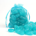 Shiny Stone 100pcs Glow in the Dark Fish Tank Aquarium Rocks, Aqua