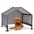 Dog Tent Shade Shelter Outdoor for Small Medium Dogs, Waterproof Sun Protection Pet House for Dogs, Small Animals and Livestock, Pet Canopy with Upgraded Doors and Ground Nails 29.5 * 25.6 inches