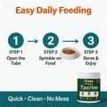 for Dogs in a Tube, Happy Wags Taurine Powder Supplement, Pure Taurine Amino Acid for Dogs Heart, Eye & Immune Support, 