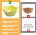 Tfwadmx 2 Pcs Hamster Food Bowl, Ceramic Dwarf Hamster Food Bowl Feeder Water Rat Bowl Small Animal Food Dish for Golden