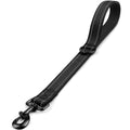 Joytale Strong Short Dog Leash 18 Inch, 1.2 Inch Wide, Heavy Duty, Padded Handle for Traffic Control, Reflective Leash for Medium and Large Dogs Walking Training, Black