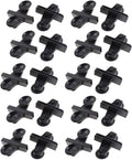 Aquarium Divider Suction Cup Plastic Sheet Holder 20Pcs