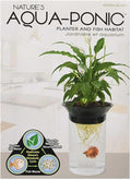 Penn-Plax (APON1) Aquaponic Planter and Aquarium for Betta Fish Tank Promotes Healthy Hydroponic Environment for Plants 